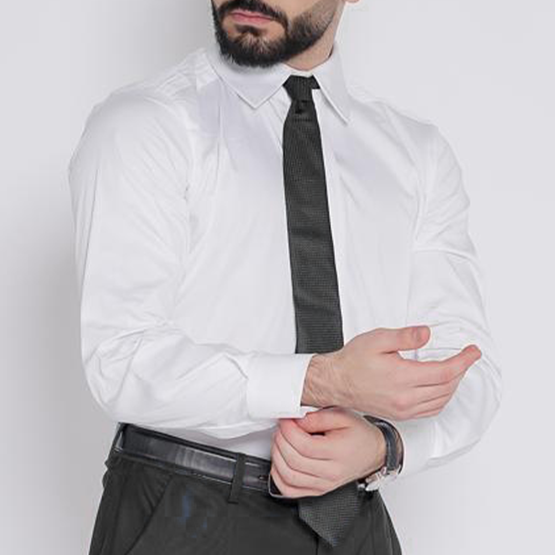 Men's white shirt - BYNB