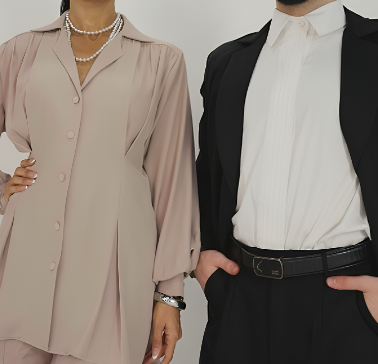 Mix blazers, trousers, and tops — your style, your rules